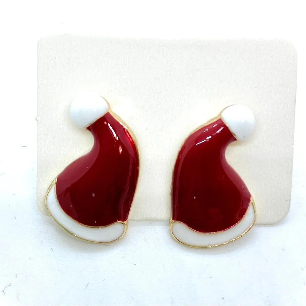 Christmas Holiday Post Earrings Bundle of 3 Pairs